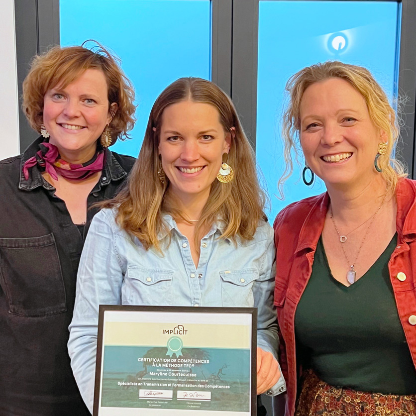 Certification à la Méthode TFC® par Implicit – transmission des compétences Certification à la Méthode TFC® par Implicit - transmission des compétences